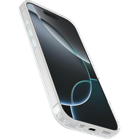 OtterBox iPhone 16 Pro Symmetry Series Case - CLEAR edge protection wireless - Picture 5 of 6